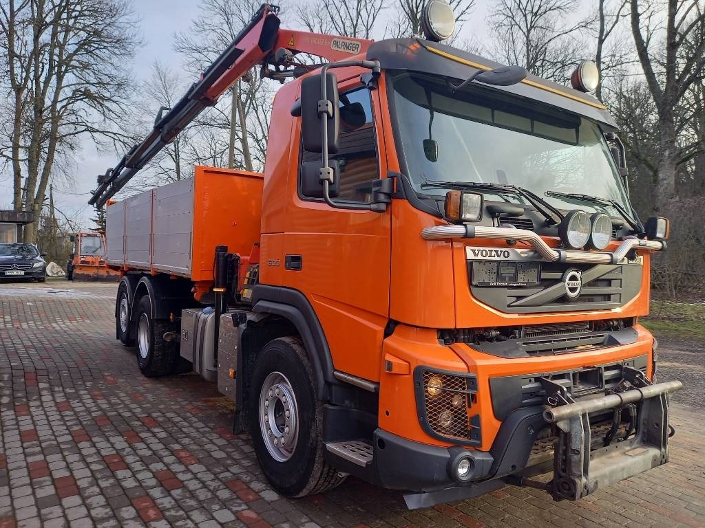 Autocarro ribaltabile Volvo FMX 500, 6X2, TIPPER CRANE: foto 21