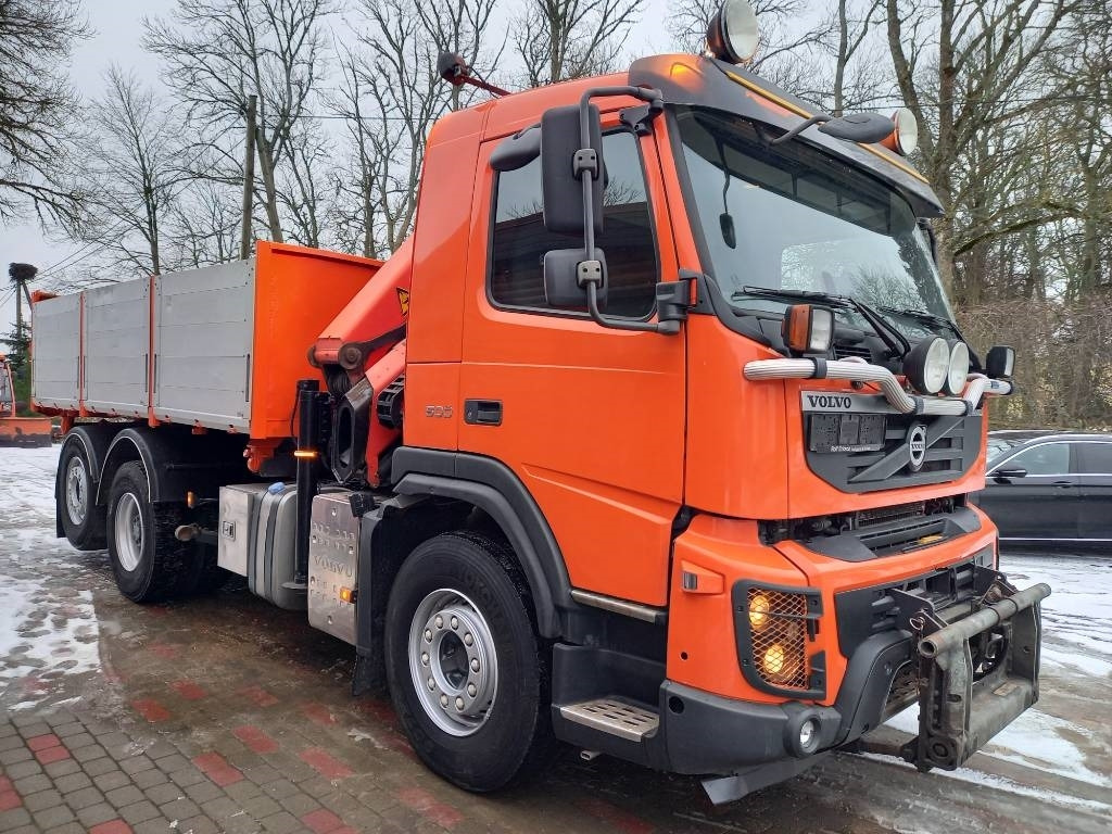 Autocarro ribaltabile Volvo FMX 500, 6X2, TIPPER CRANE: foto 7