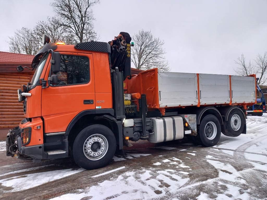 Autocarro ribaltabile Volvo FMX 500, 6X2, TIPPER CRANE: foto 9