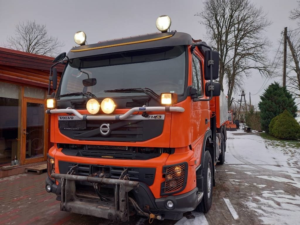 Autocarro ribaltabile Volvo FMX 500, 6X2, TIPPER CRANE: foto 15