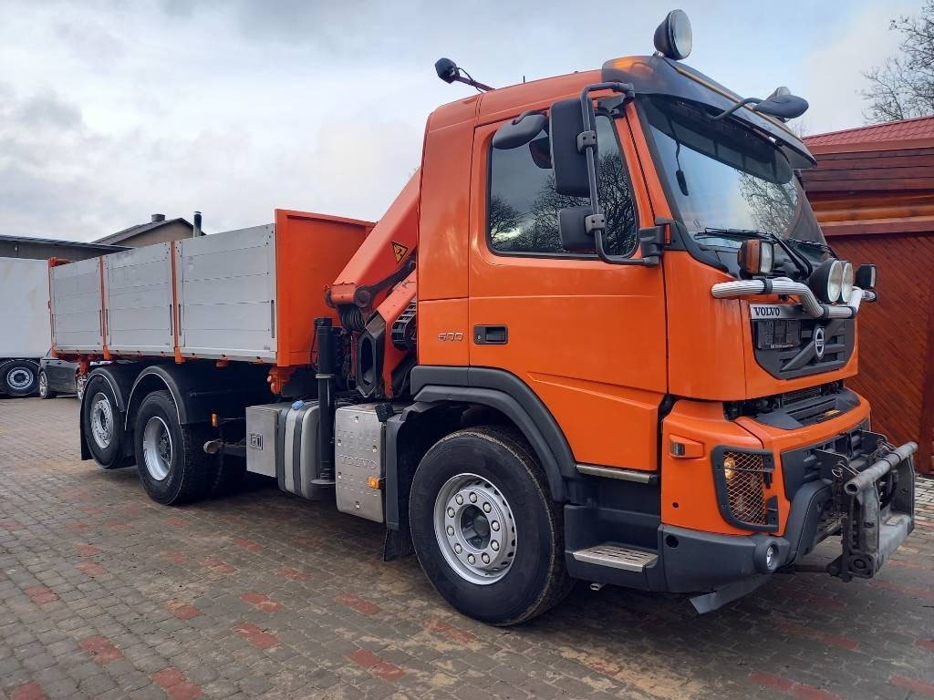 Autocarro ribaltabile Volvo FMX 500, 6X2, TIPPER CRANE: foto 24