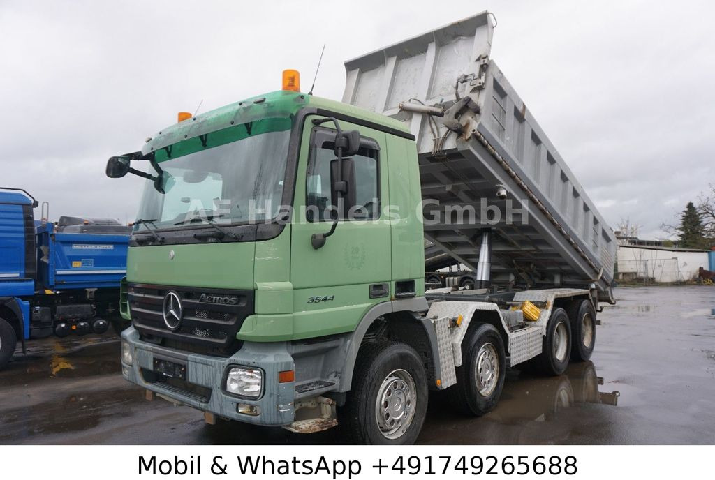 Autocarro ribaltabile Mercedes-Benz Actros II 3244 8x4 BB Meiller *Bordmatik/3-Pedal: foto 8