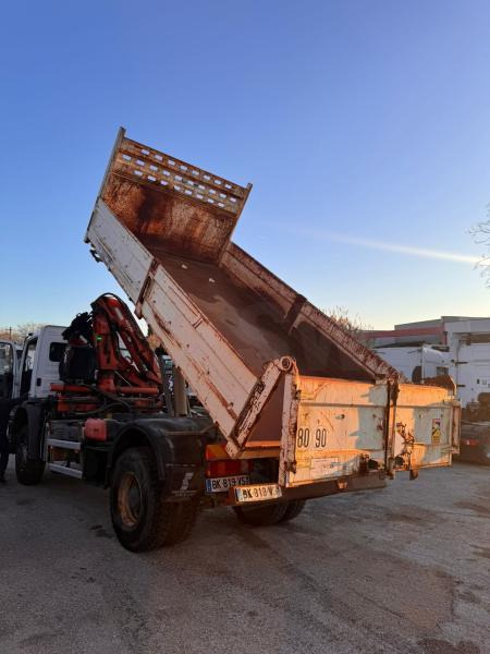 Autocarro ribaltabile, Camion con gru Mercedes Axor 1823: foto 11