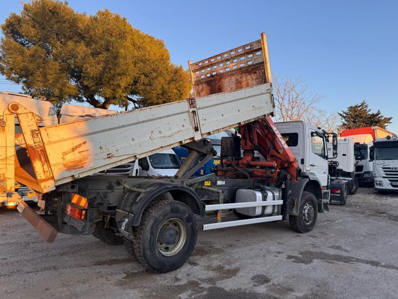 Autocarro ribaltabile, Camion con gru Mercedes Axor 1823: foto 12