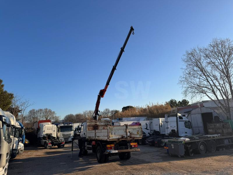 Autocarro ribaltabile, Camion con gru Mercedes Axor 1823: foto 15