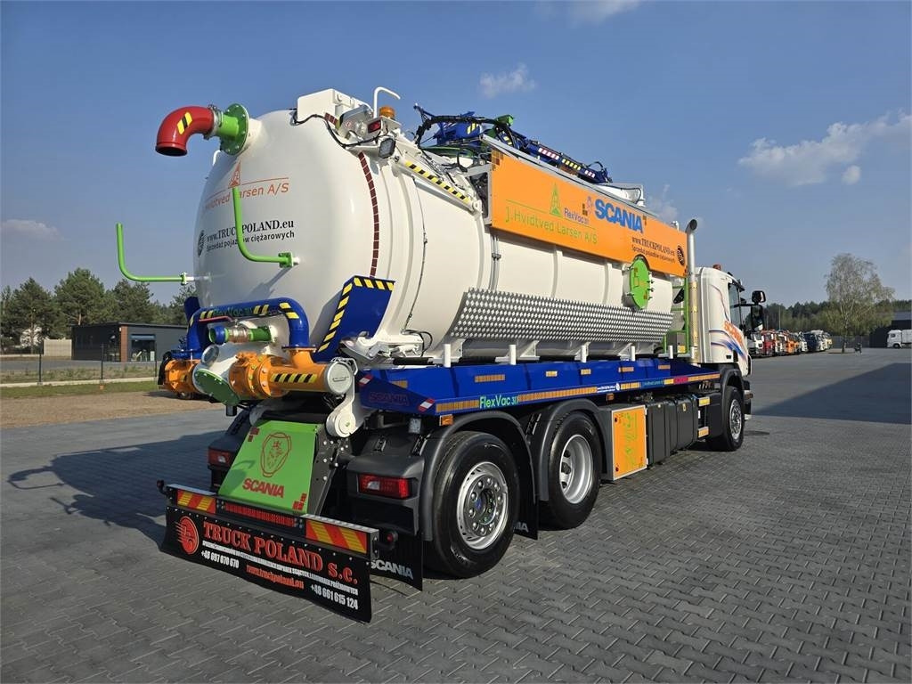 Autospurgo Scania LARSEN FlexVAC 311P Vacuum suction-blowing loader: foto 7