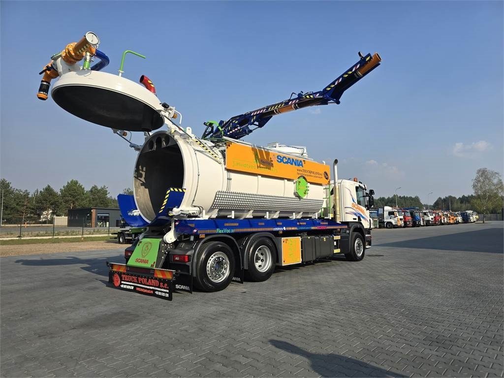 Autospurgo Scania LARSEN FlexVAC 311P Vacuum suction-blowing loader: foto 31