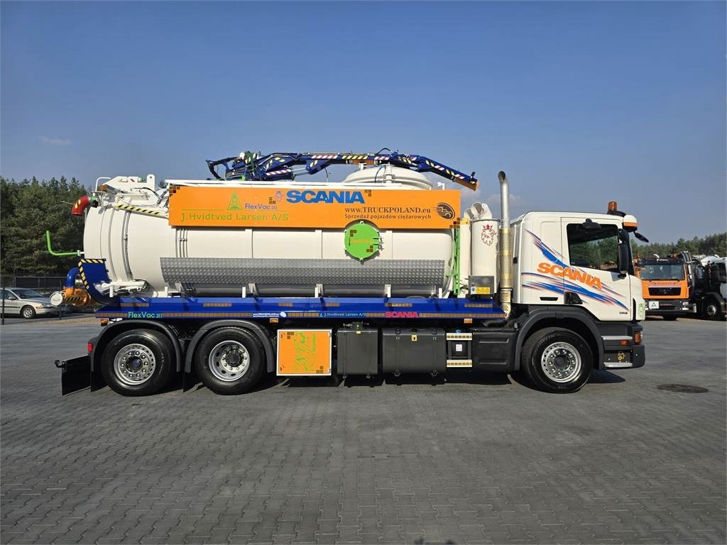 Autospurgo Scania LARSEN FlexVAC 311P Vacuum suction-blowing loader: foto 8