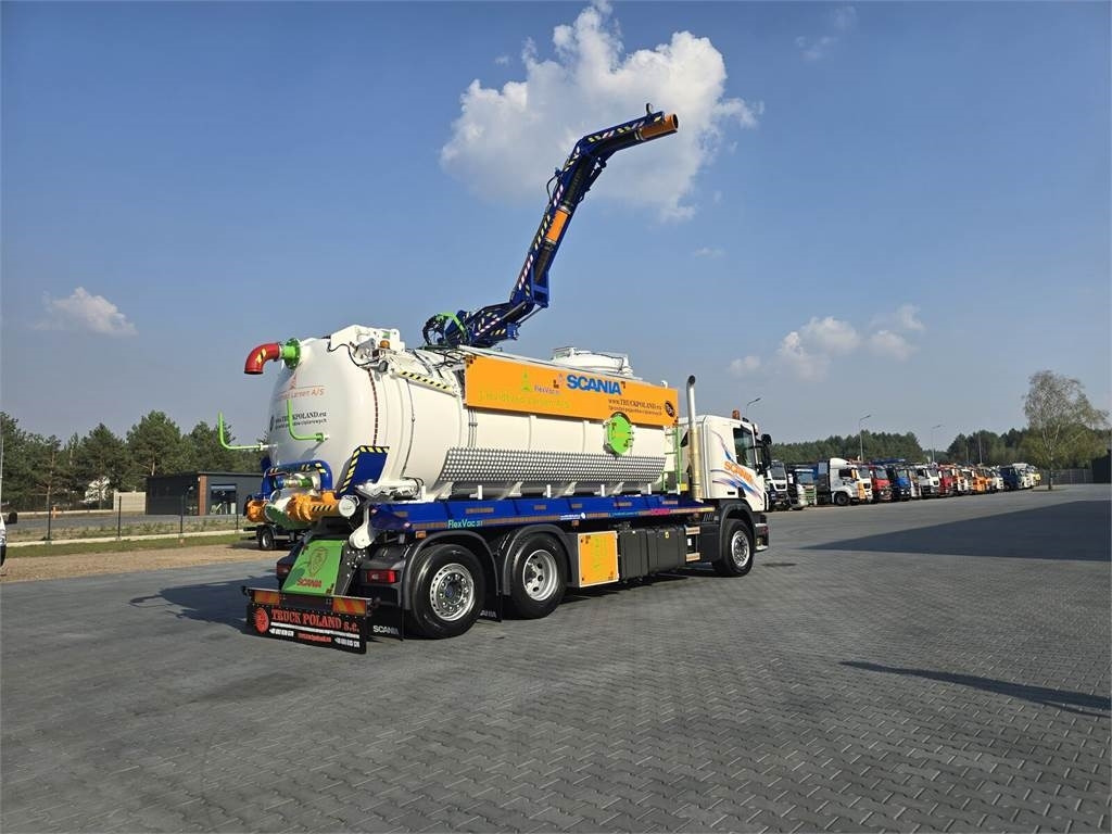 Autospurgo Scania LARSEN FlexVAC 311P Vacuum suction-blowing loader: foto 28