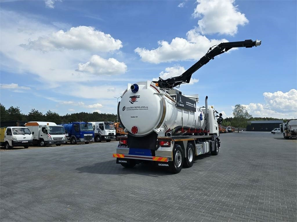 Autospurgo Scania Saugbagger Larsen FlexVac 311 Vacuum suction loade: foto 22