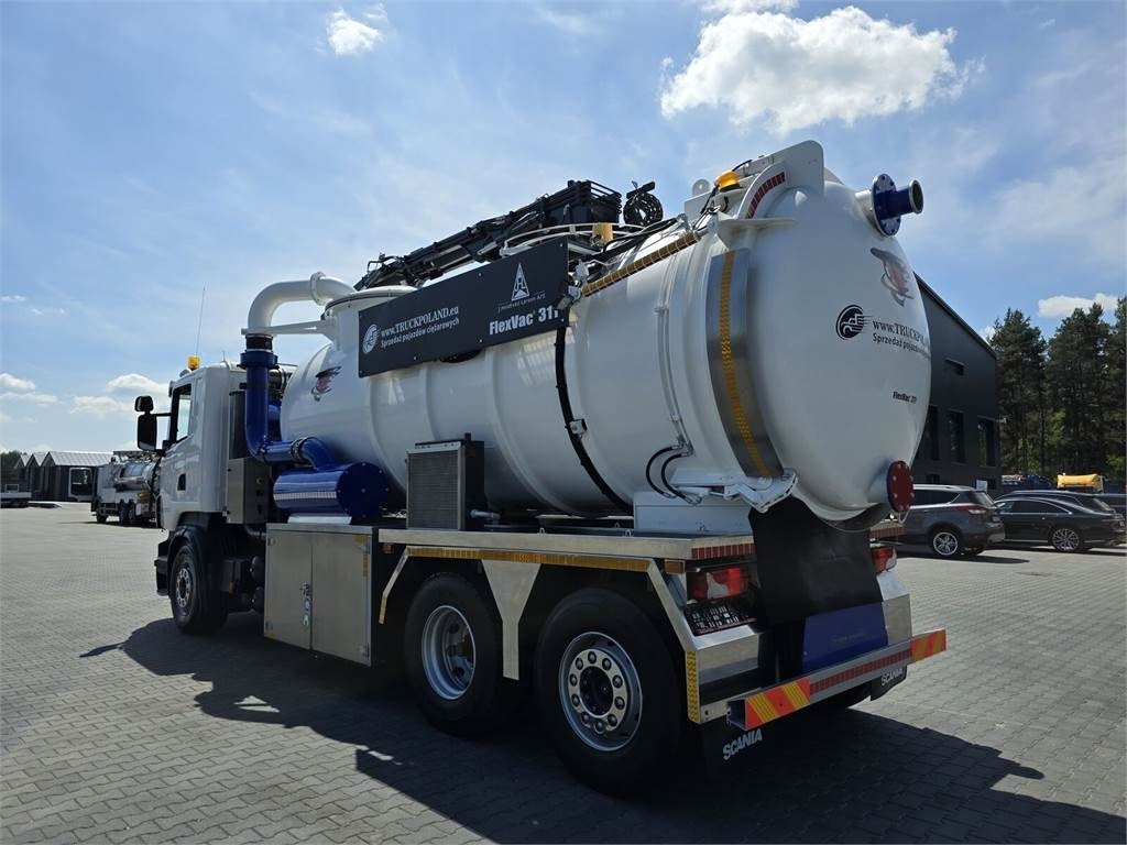 Autospurgo Scania Saugbagger Larsen FlexVac 311 Vacuum suction loade: foto 6