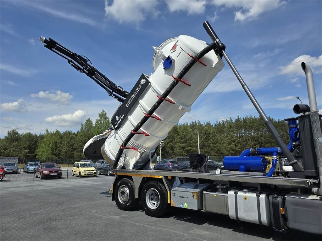 Autospurgo Scania Saugbagger Larsen FlexVac 311 Vacuum suction loade: foto 29