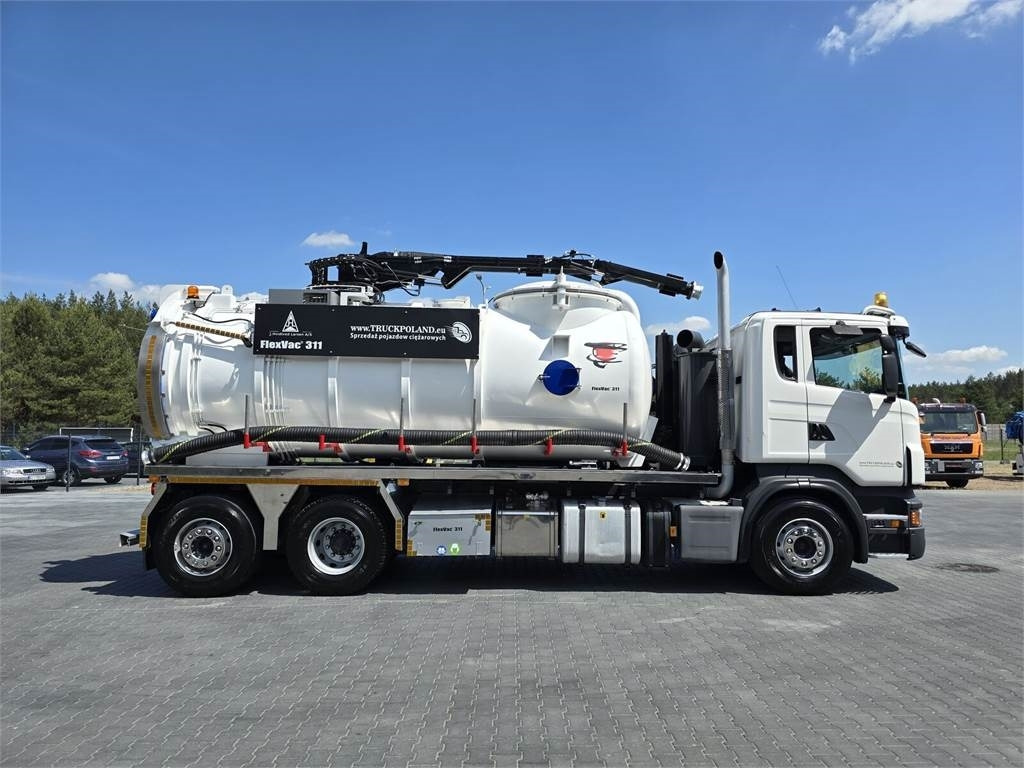 Autospurgo Scania Saugbagger Larsen FlexVac 311 Vacuum suction loade: foto 8