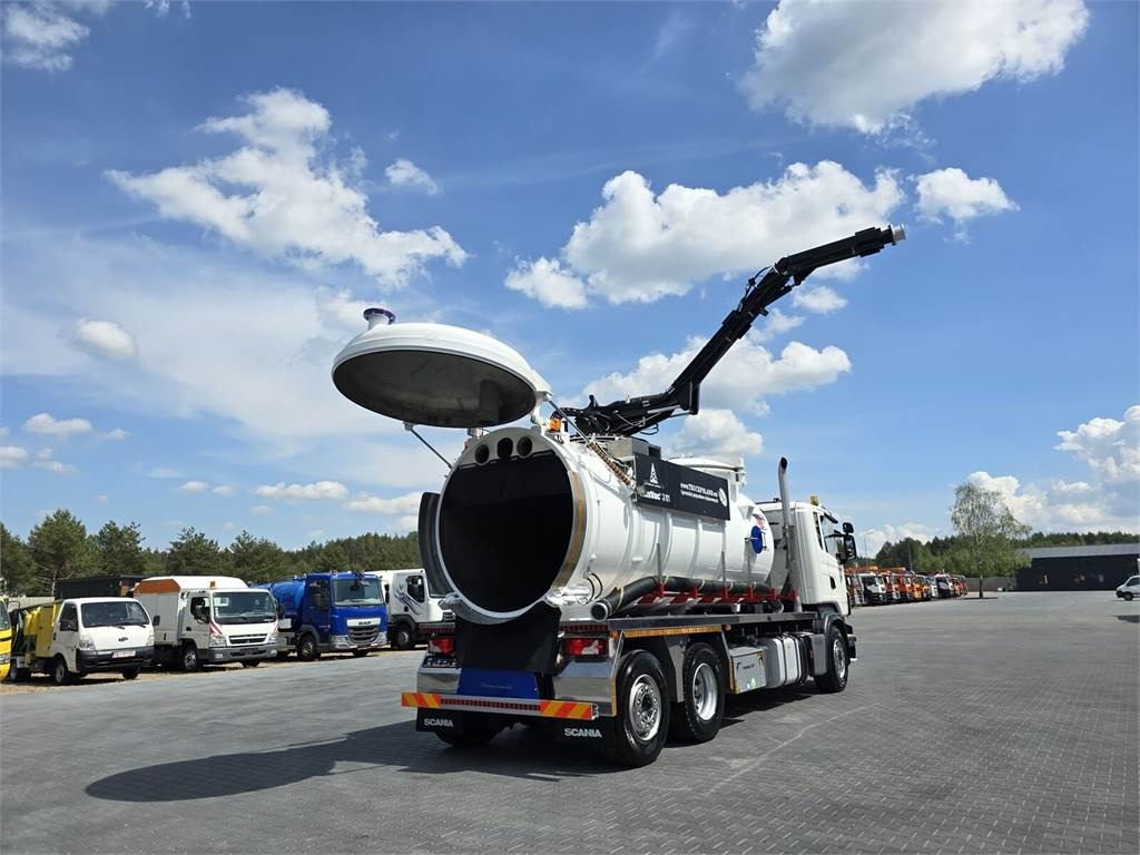 Autospurgo Scania Saugbagger Larsen FlexVac 311 Vacuum suction loade: foto 25