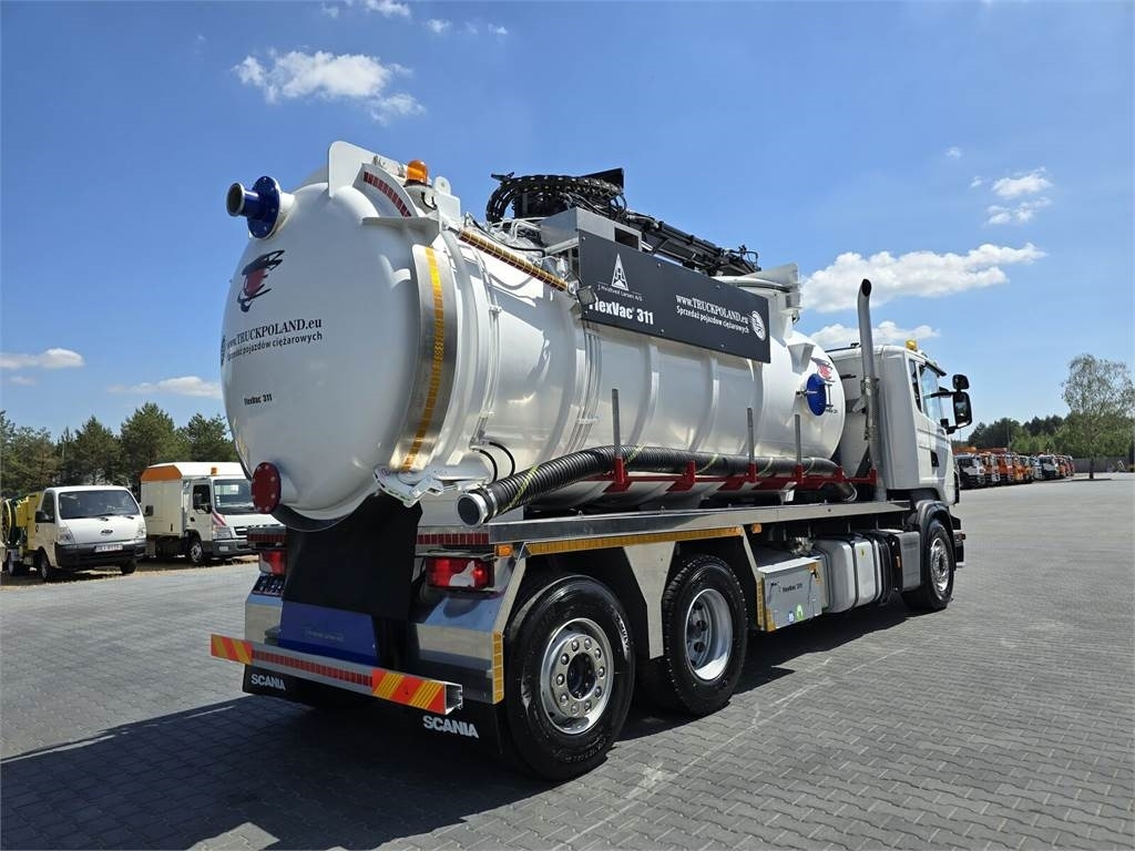 Autospurgo Scania Saugbagger Larsen FlexVac 311 Vacuum suction loade: foto 7