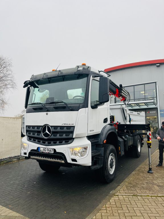 Leasing di Mercedes-Benz Arocs 1835  4x4 Meiller Fassi F135 Kran Kipper  Mercedes-Benz Arocs 1835  4x4 Meiller Fassi F135 Kran Kipper: foto 6