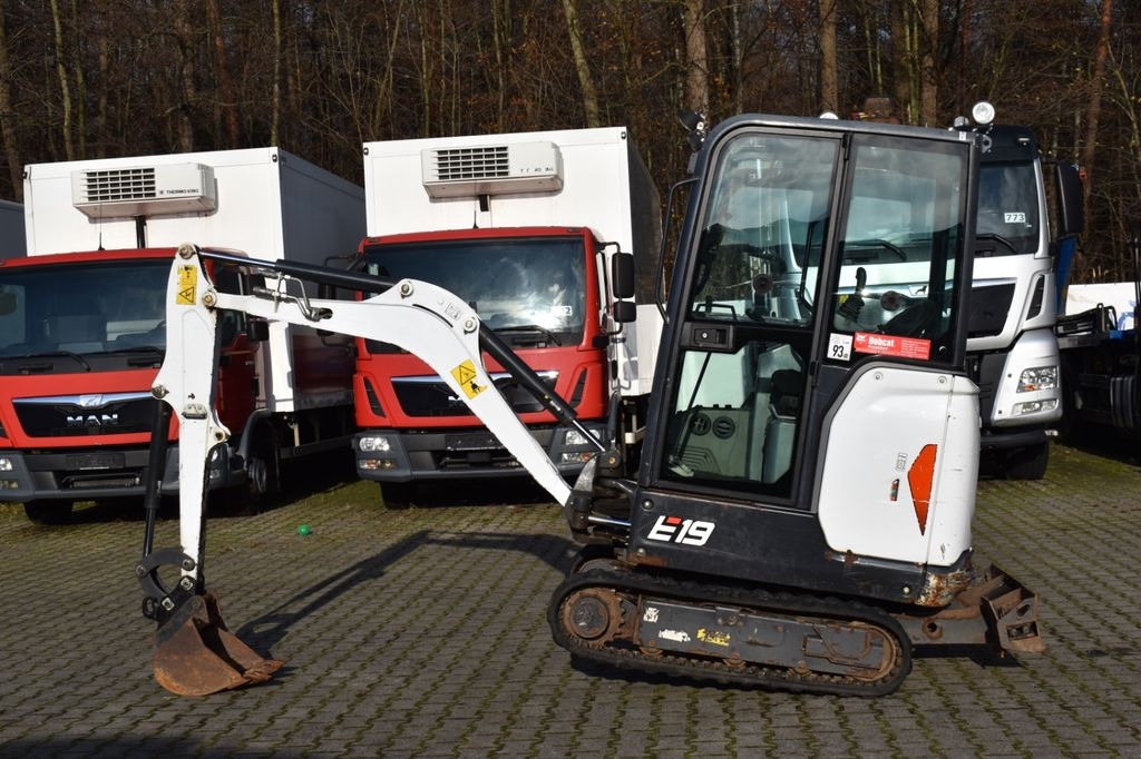 Miniescavatore Bobcat E19/Minibagger,SW,Löffel,Gummikette,1400Bts: foto 8