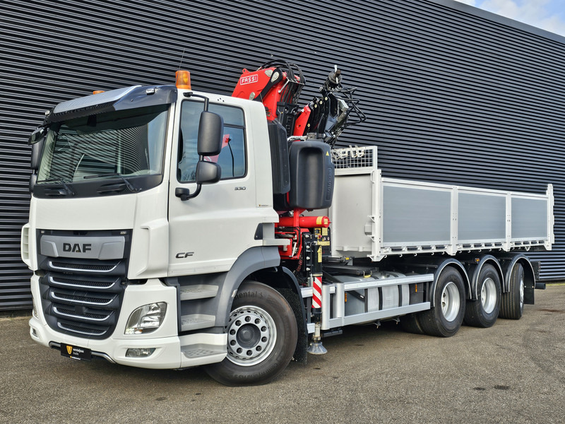 Leasing di DAF CF 530 8x4-4 / FASSI 27.5 t/m CRANE + TIPPER DAF CF 530 8x4-4 / FASSI 27.5 t/m CRANE + TIPPER: foto 11