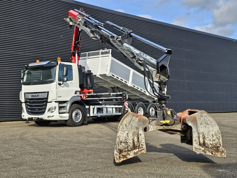 Leasing di DAF CF 530 8x4-4 / FASSI 27.5 t/m CRANE + TIPPER DAF CF 530 8x4-4 / FASSI 27.5 t/m CRANE + TIPPER: foto 6