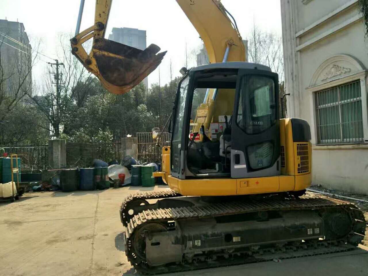 Miniescavatore KOMATSU hydraulic excavator Japanese zero-tail excavator Komatsu PC128US: foto 7