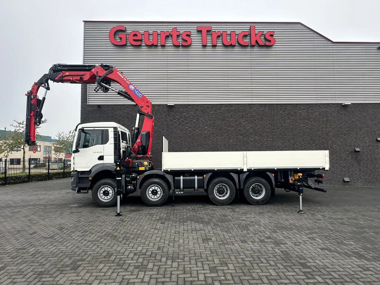 Camion con gru nuovo MAN TGS 35.470 8X4 HMF 4020-K6 + FJ 600 K4 KRAAN: foto 6