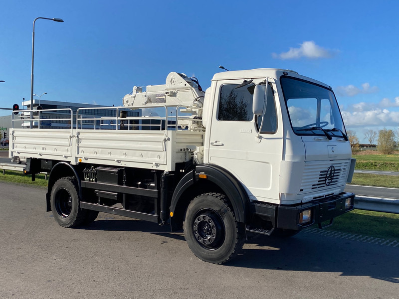 Leasing di MERCEDESBENZ 1017 4X4 ex  reconditioned white with crane MERCEDESBENZ 1017 4X4 ex  reconditioned white with crane: foto 9