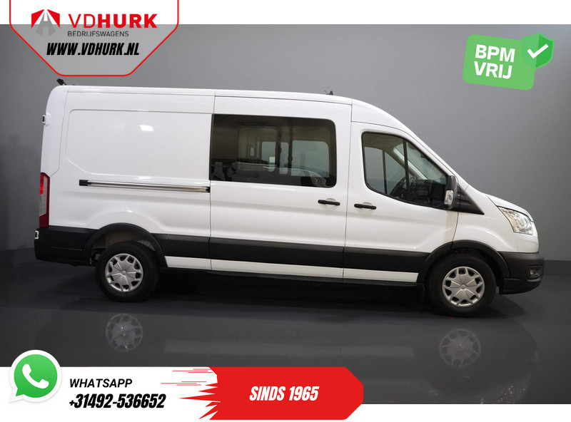 Furgone chiuso, Furgone doppia cabina Ford Transit 2.0 TDCI 130 pk L3H2 DC Dubbel Cabine 7 Pers. / Adapt. Cruise/ Riem V.V./ CarPlay/ PDC/ Navi/ Camera/ Airco/ Trekhaak: foto 10