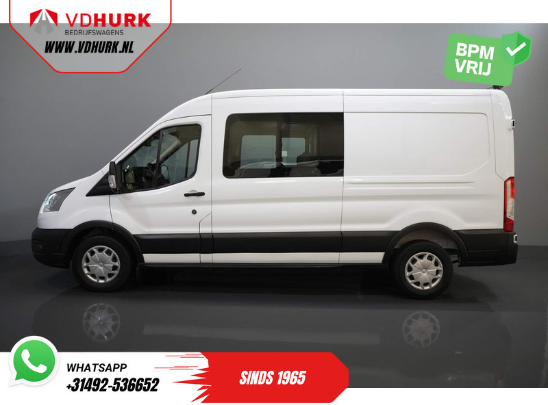 Furgone chiuso, Furgone doppia cabina Ford Transit 2.0 TDCI 130 pk L3H2 DC Dubbel Cabine 7 Pers. / Adapt. Cruise/ Riem V.V./ CarPlay/ PDC/ Navi/ Camera/ Airco/ Trekhaak: foto 9