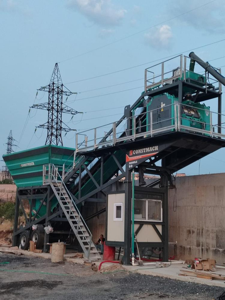 Impianto di calcestruzzo nuovo Constmach Centrale à Béton Mobile de 60 m³/h: foto 6