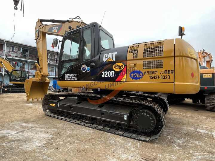 Escavatore Used Caterpillar Excavator Cat 320d 320dl Japan Made Hydraulic Construction Excavator Electronic Throttle: foto 7