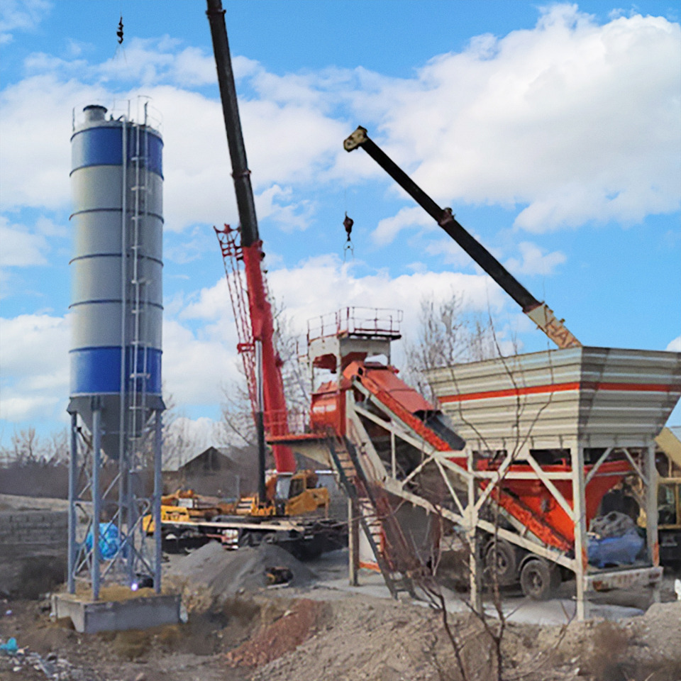 Macchina da cantiere nuovo Mobile Concrete Batching Plant: foto 6