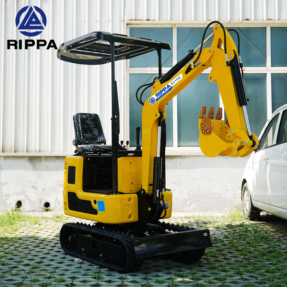 Miniescavatore nuovo Rippa Mini Excavator R319, CE certification, Warm air conditioning, Global stocking Rapid delivery: foto 9