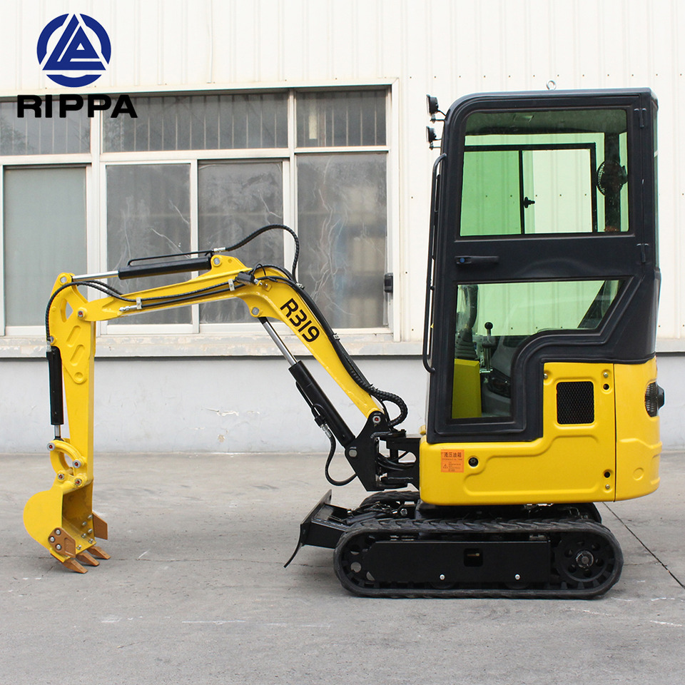 Miniescavatore nuovo Rippa Mini Excavator R319, CE certification, Warm air conditioning, Global stocking Rapid delivery: foto 16