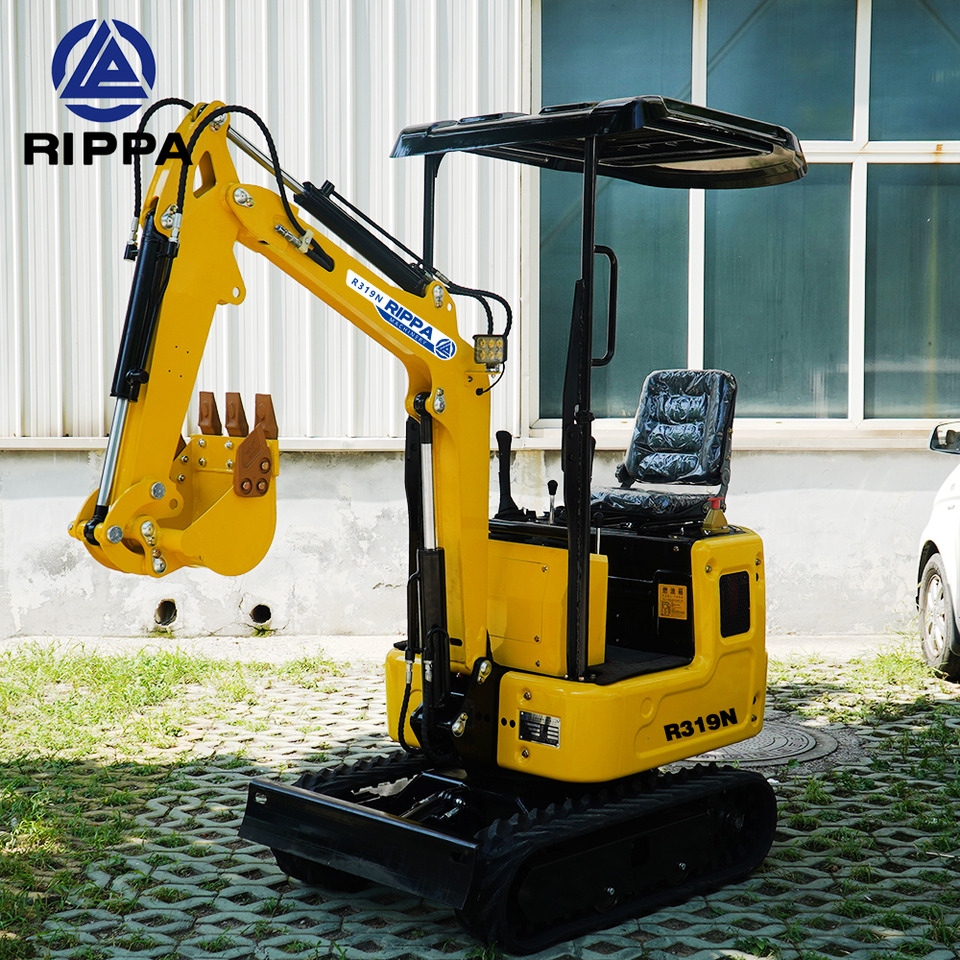 Miniescavatore nuovo Rippa Mini Excavator R319, CE certification, Warm air conditioning, Global stocking Rapid delivery: foto 11