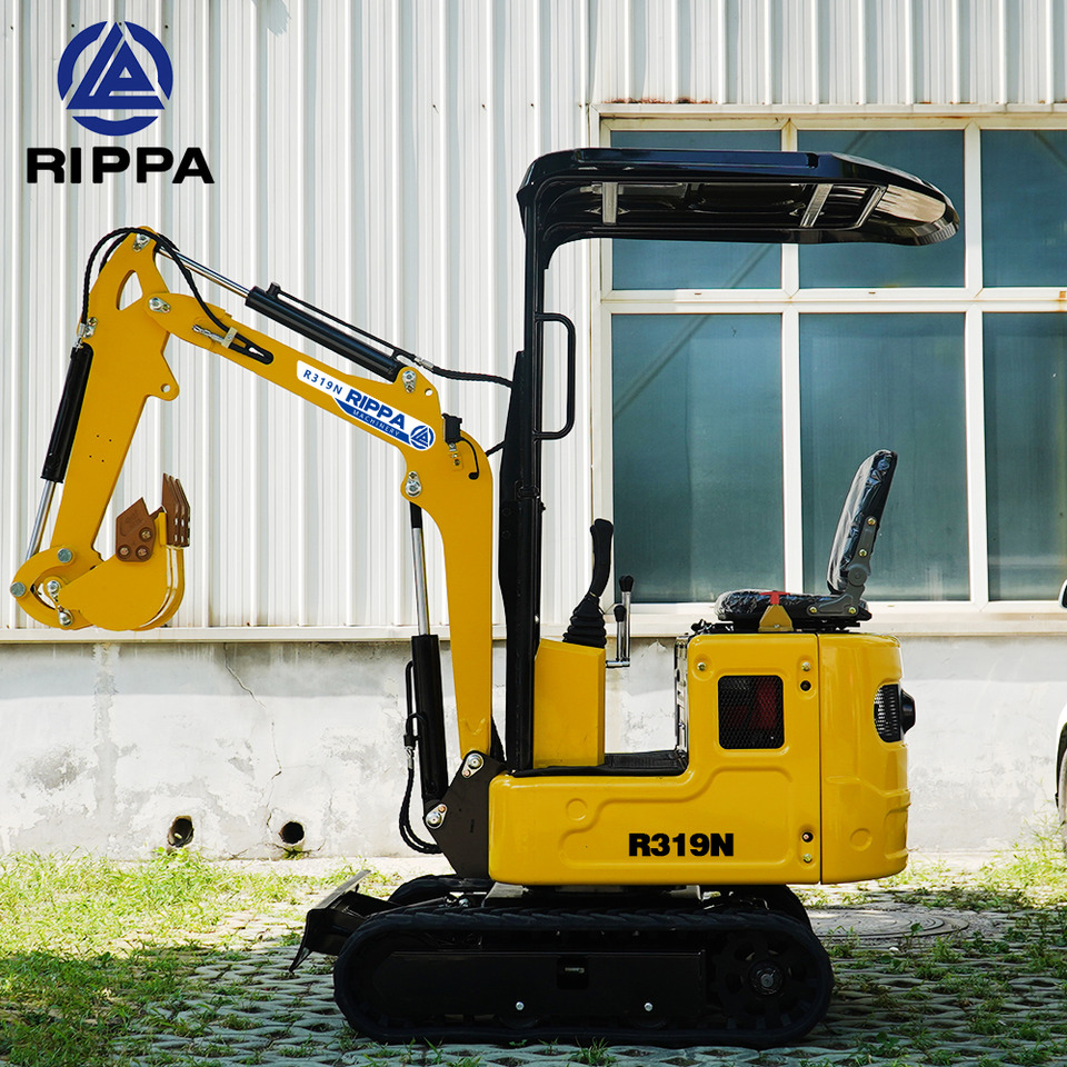 Miniescavatore nuovo Rippa Mini Excavator R319, CE certification, Warm air conditioning, Global stocking Rapid delivery: foto 12