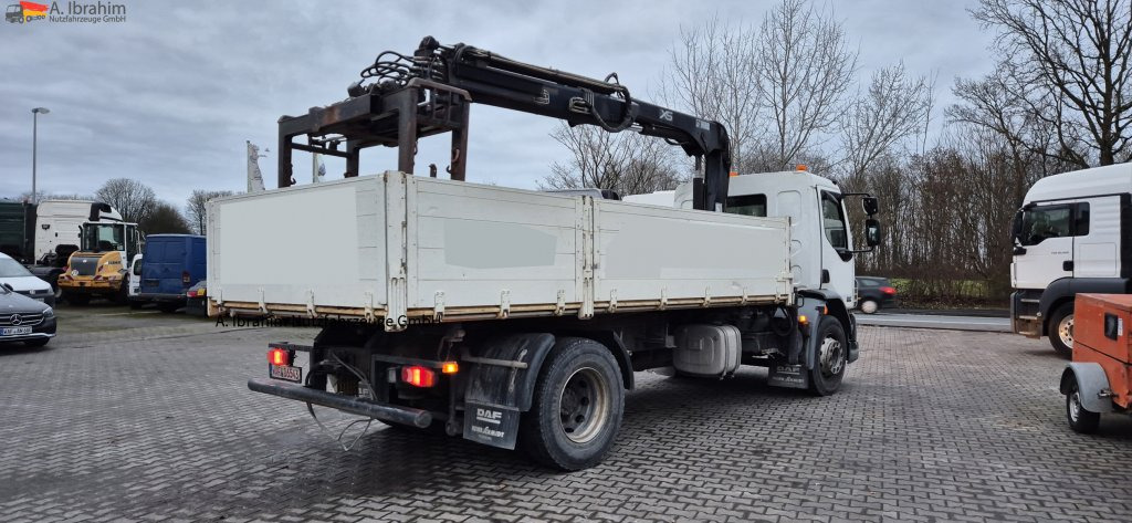 Autocarro ribaltabile, Camion con gru Daf LF 55-250 Kipper Kran HIAB 111, Meiller Funk-FB, einsatzbereit: foto 12