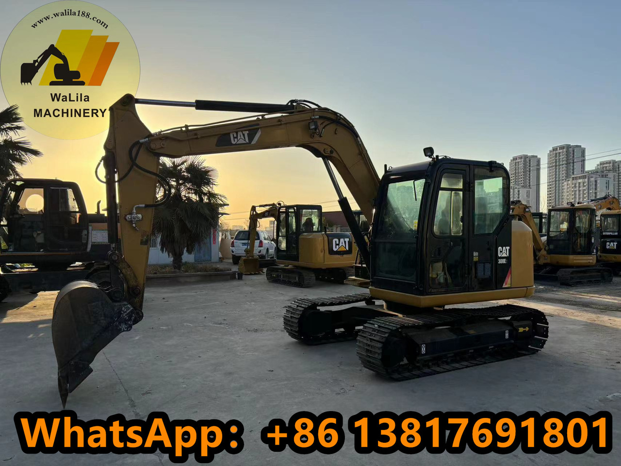 Miniescavatore CAT 308 E 2 CR CAT308E2 CAT308E: foto 6