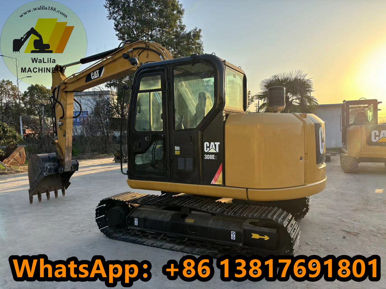 Miniescavatore CAT 308 E 2 CR CAT308E2 CAT308E: foto 7