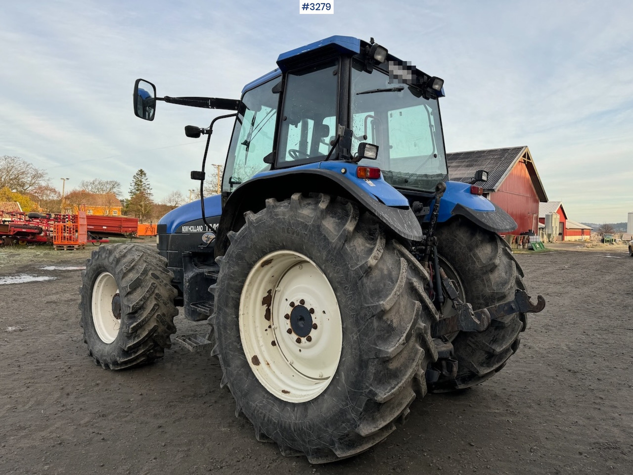 Trattore 2001 New Holland TM135 w/front hydraulics: foto 10