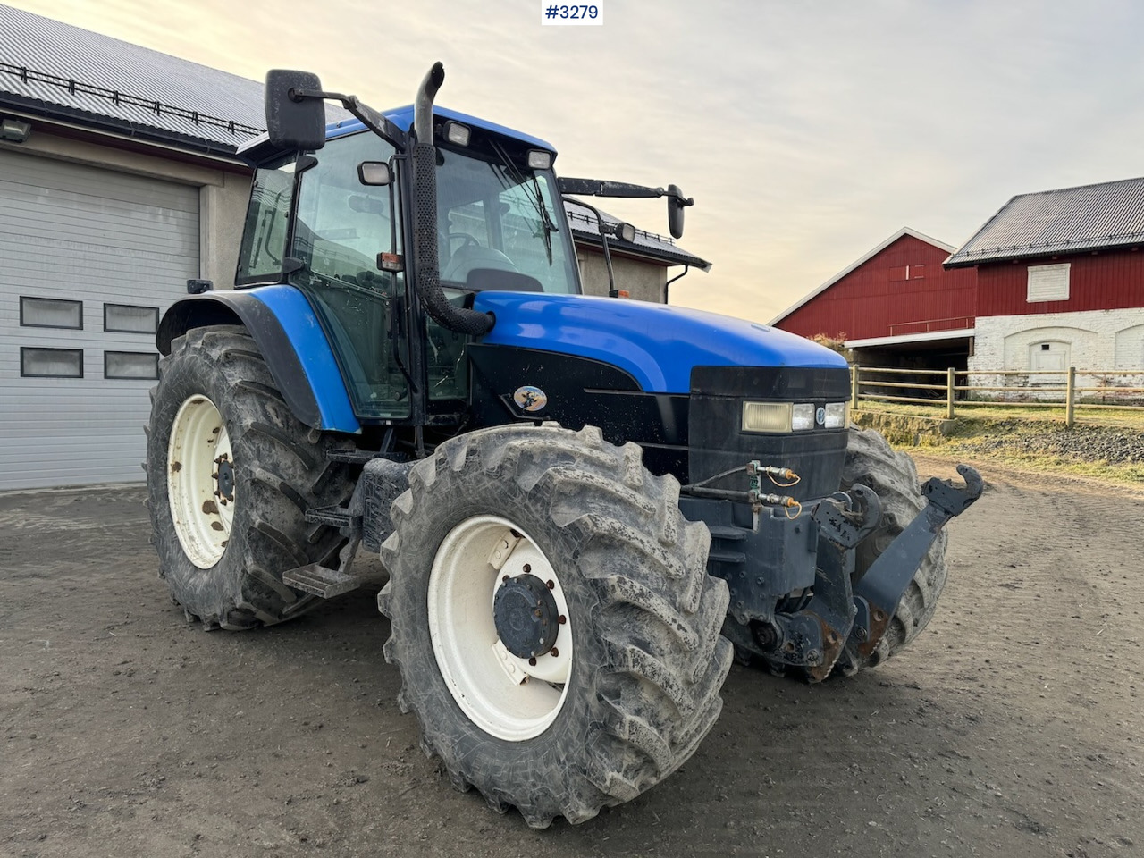 Trattore 2001 New Holland TM135 w/front hydraulics: foto 7