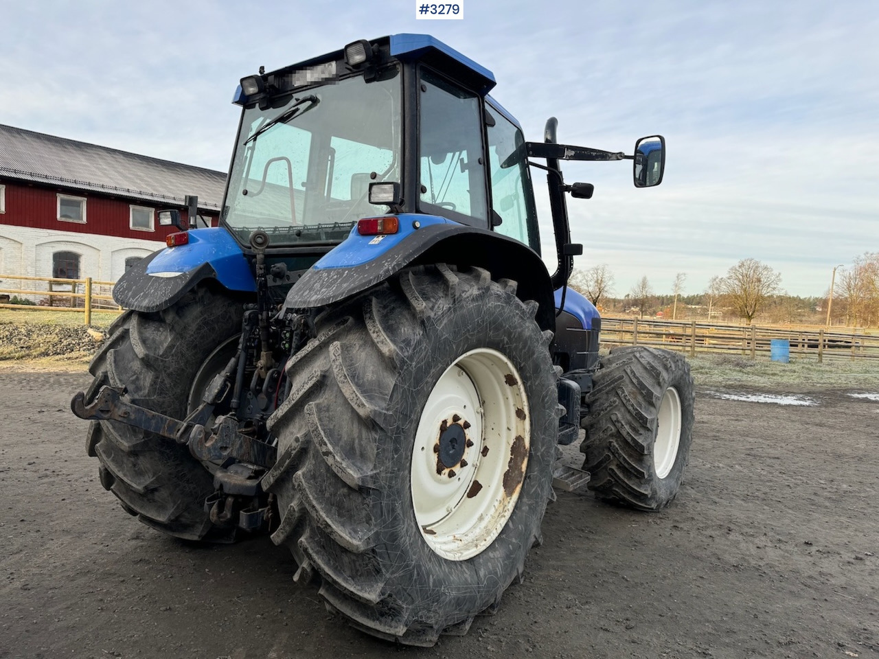 Trattore 2001 New Holland TM135 w/front hydraulics: foto 9