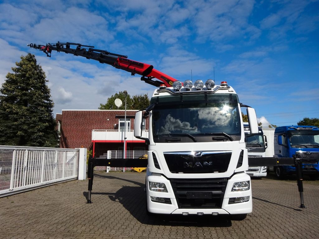 Camion con gru, Autocarro scarrabile MAN 35.510 Abroller + PK 35.502 TEC  Kran + JIB 8x4: foto 7