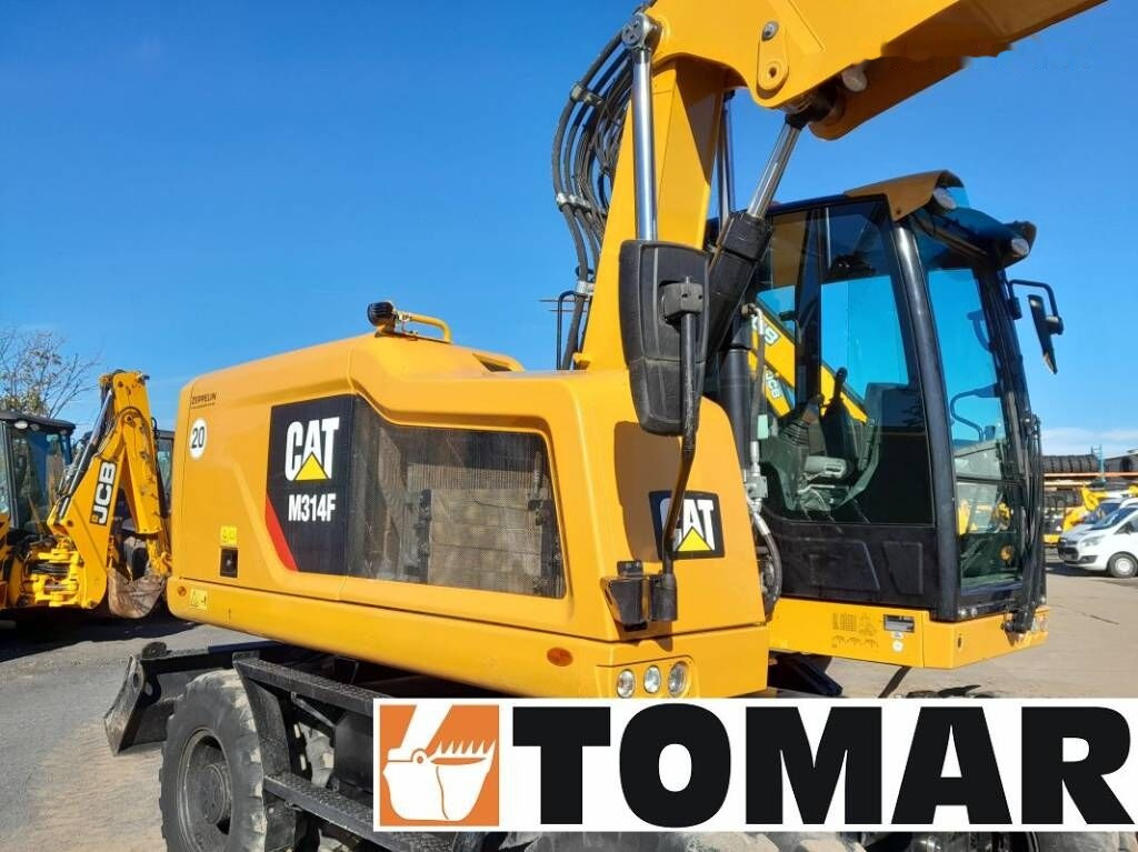 Escavatore gommato Caterpillar M 314 F: foto 18