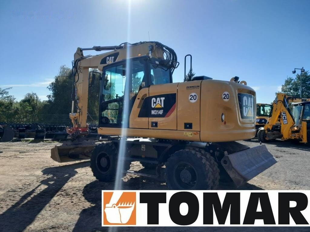 Escavatore gommato Caterpillar M 314 F: foto 6