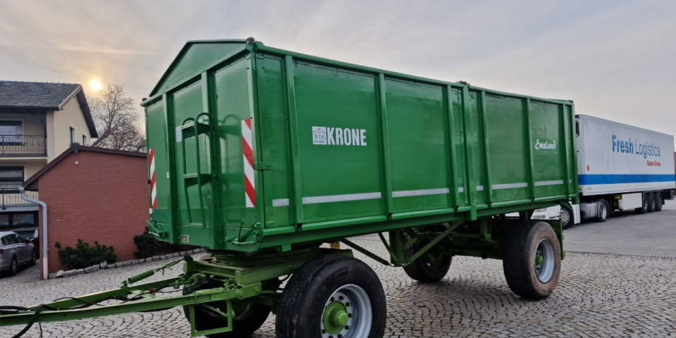 Rimorchio a cassone agricolo Przyczepa transportowa Krone KRONE DK225 / 18 Przyczepa Krone wywrotka 3 s…: foto 8