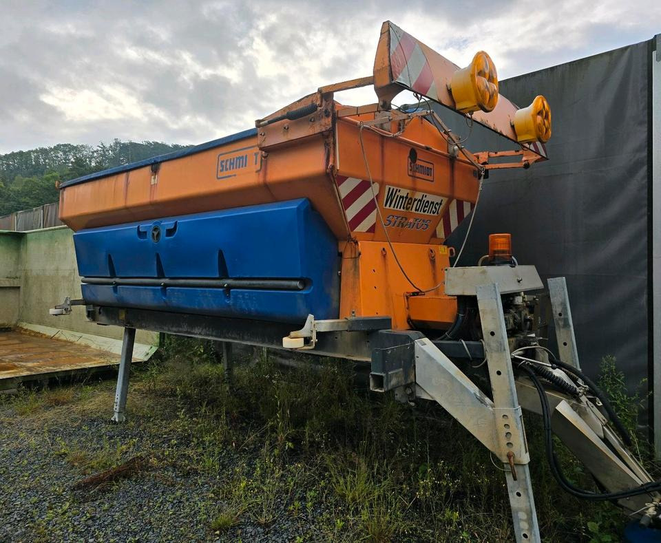 Spargisale Schmidt Stratos S80 8m3 Salzstreuer Salzsilo Aufbaustreuer LKW Winterdienst Küpper-Weisser: foto 6