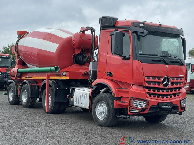 Autobetoniera Mercedes-Benz Arocs 2051 4x4 Stetter+ Karena 10m³ Deutscher LKW: foto 11