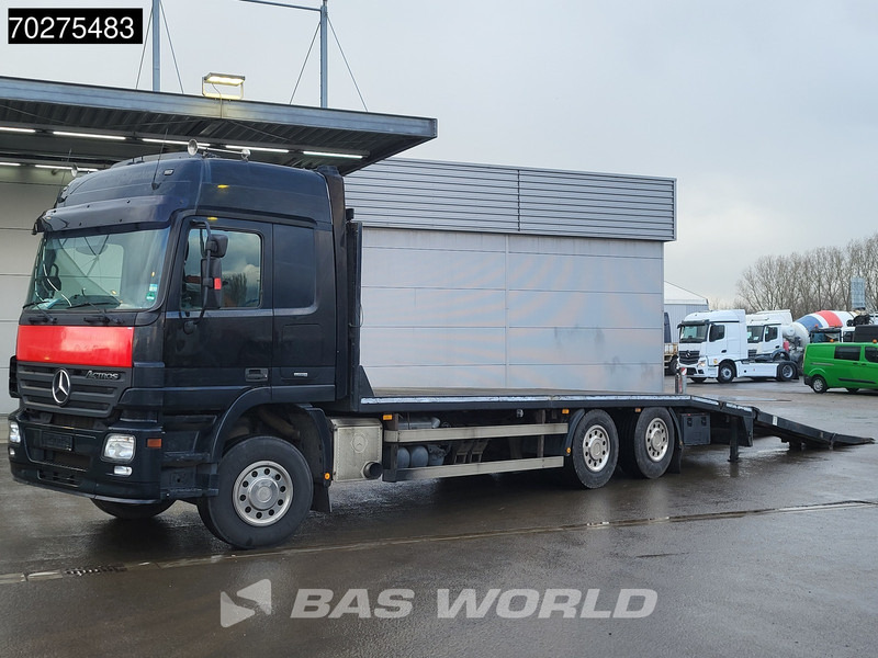 Autocarro trasporto automezzi Mercedes-Benz Actros 2541 6X2 Machine Transporter Winch Lift+Steering Axle Retarder Euro 5: foto 6