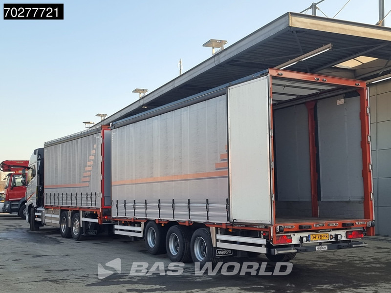 Camion centinato, Camion con gru Volvo FH 460 6X2 Top condition! Palfinger PK 34002 SH Kran Winch Sliding roof Euro 6: foto 13