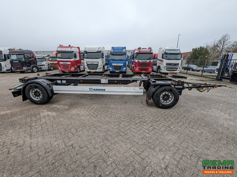 Rimorchio portacontainer/ Caisse interchangeable Kögel AW 18 2-Assen SAF - BDF Systeem - Schijfremmen - Luchtvering - 09/2025APK: foto 13